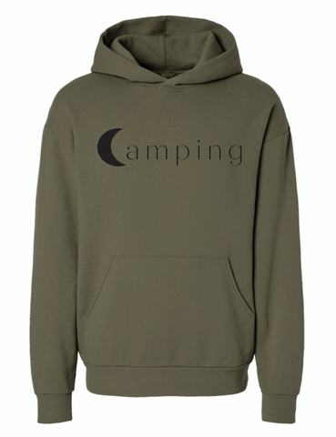 Camping Green Women's Hoodie