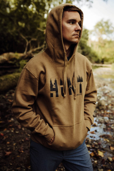 Hunt Hoodie in Coyote Live Life Clothing Co